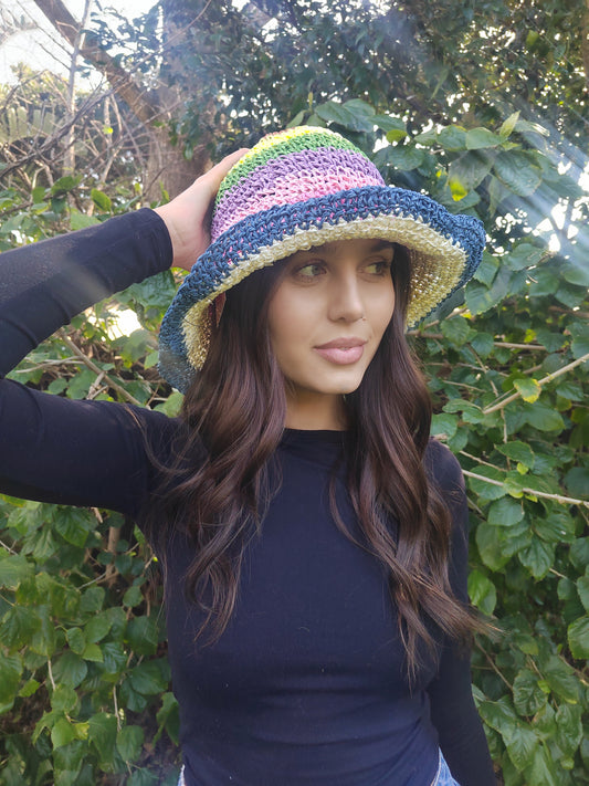 Soft Summer Beach Hat - #3