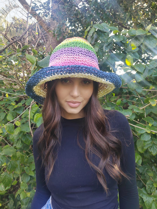 Soft Summer Beach Hat - #3