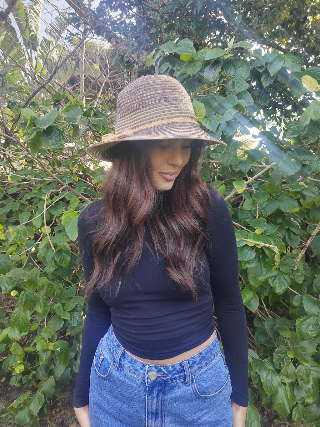 Bucket Summer Beach Hat - 7240 Brown