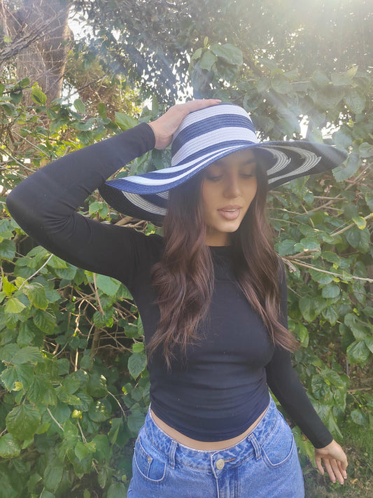 Summer Beach Hat - Navy