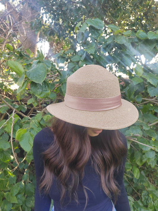 Summer Beach Hat - 7238 Camel