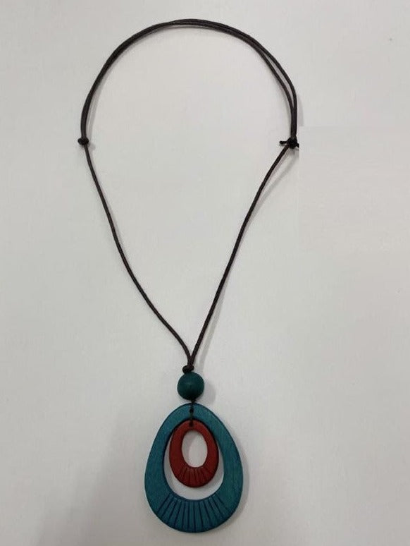 Teardrop Shaped Wooden Piece in Another N7-919