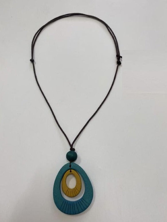 Teardrop Shaped Wooden Piece in Another N7-919