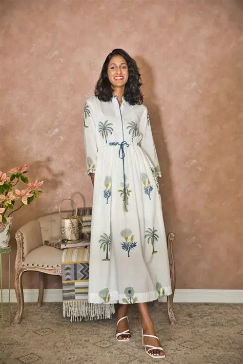 Pure Cotton Aleha Dress