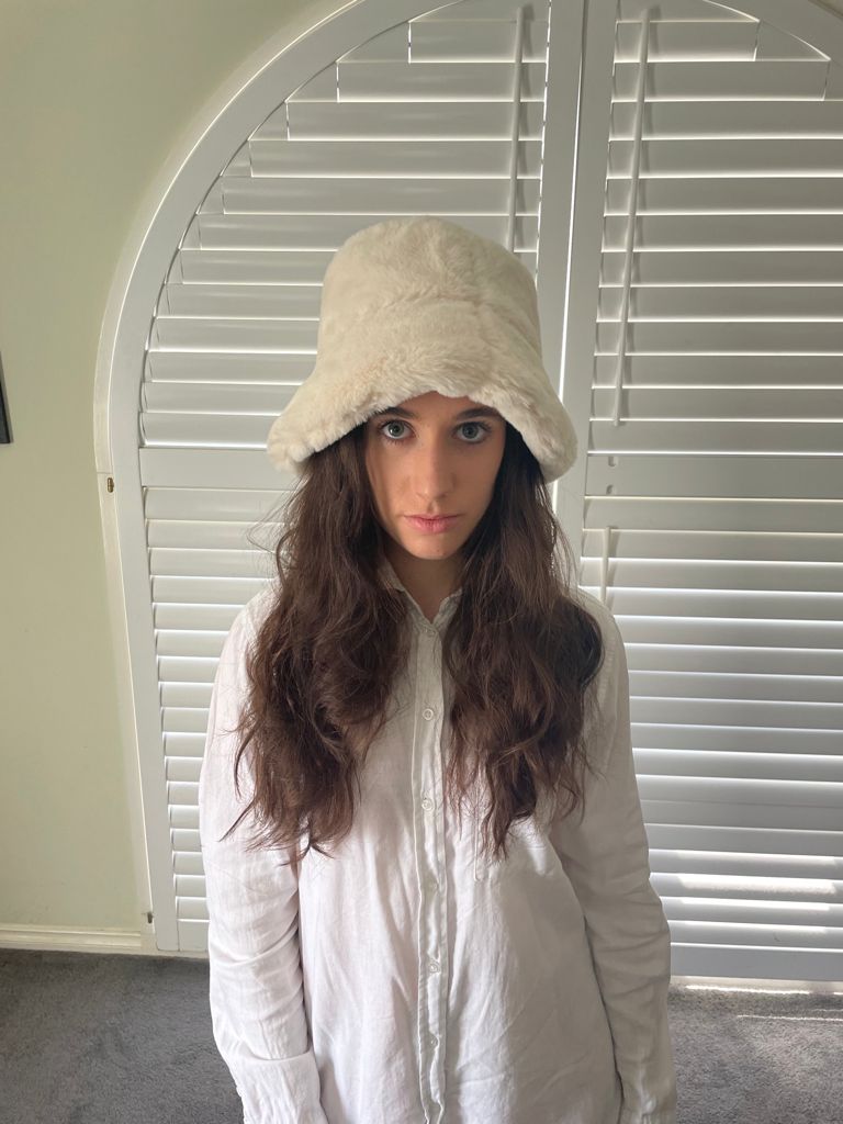 Faux Fur Bucket Hat 7104
