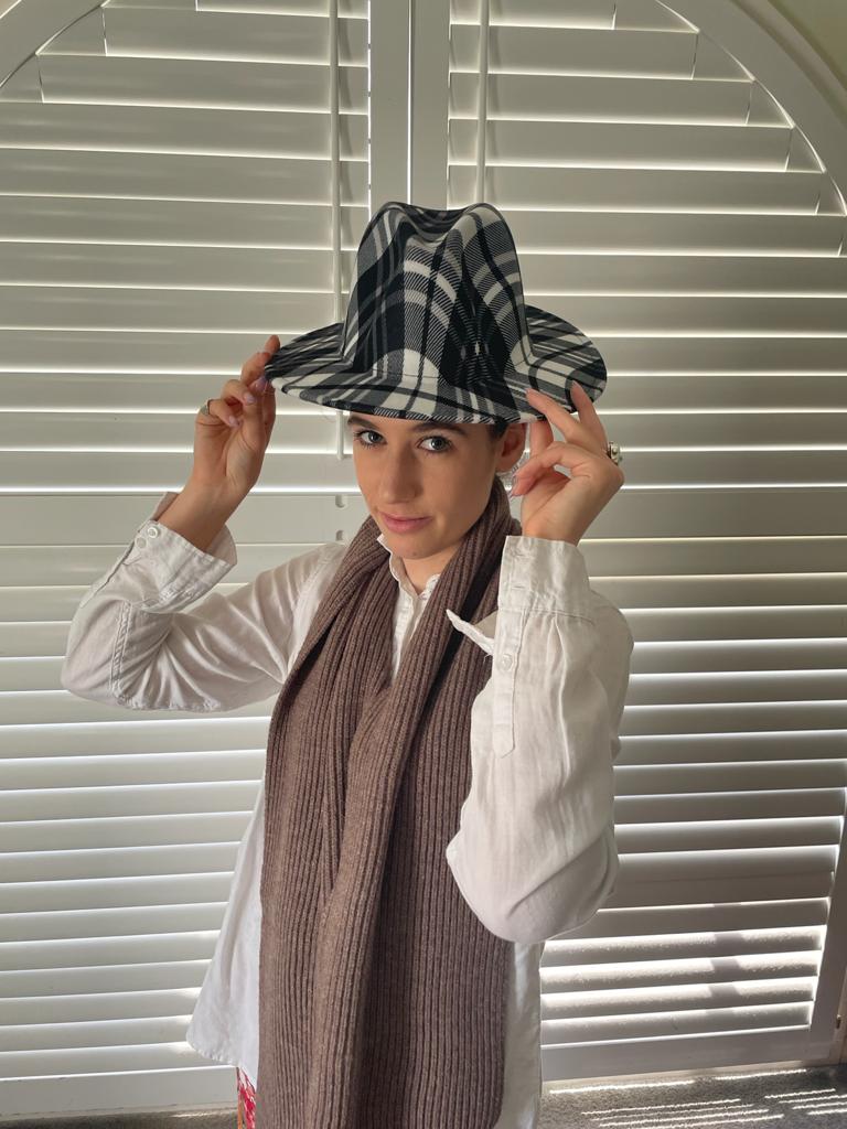Narrow Rib Scarf - 332328