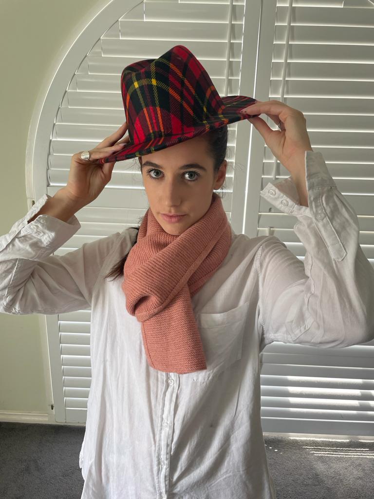 Classic Honeycomb Narrow Rib Scarf 332330