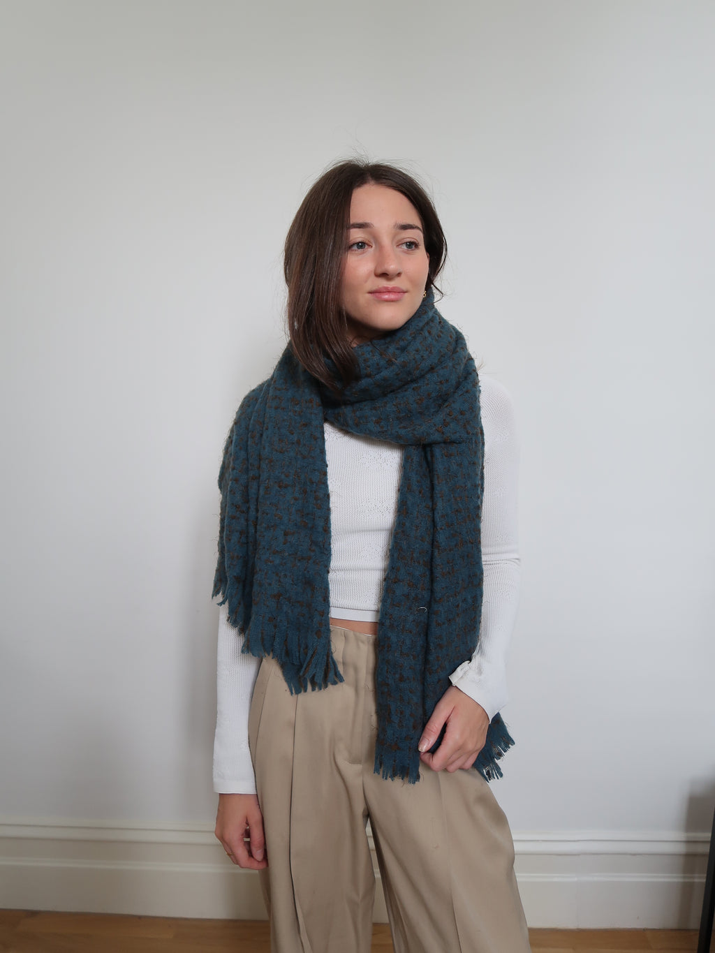 Knitted Winter Scarf PWS2153