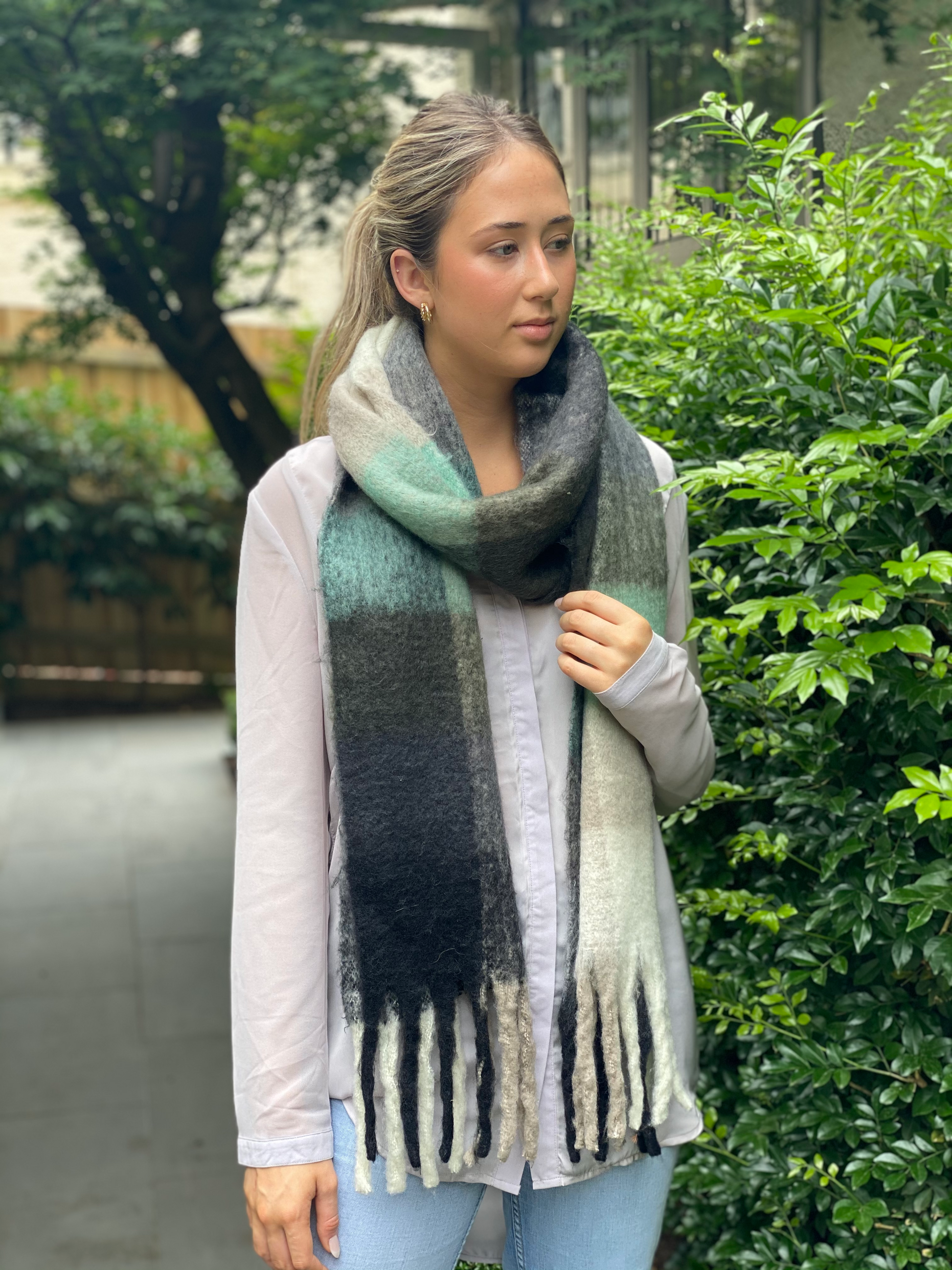Soft Winter Scarf Blended Colours - 33200