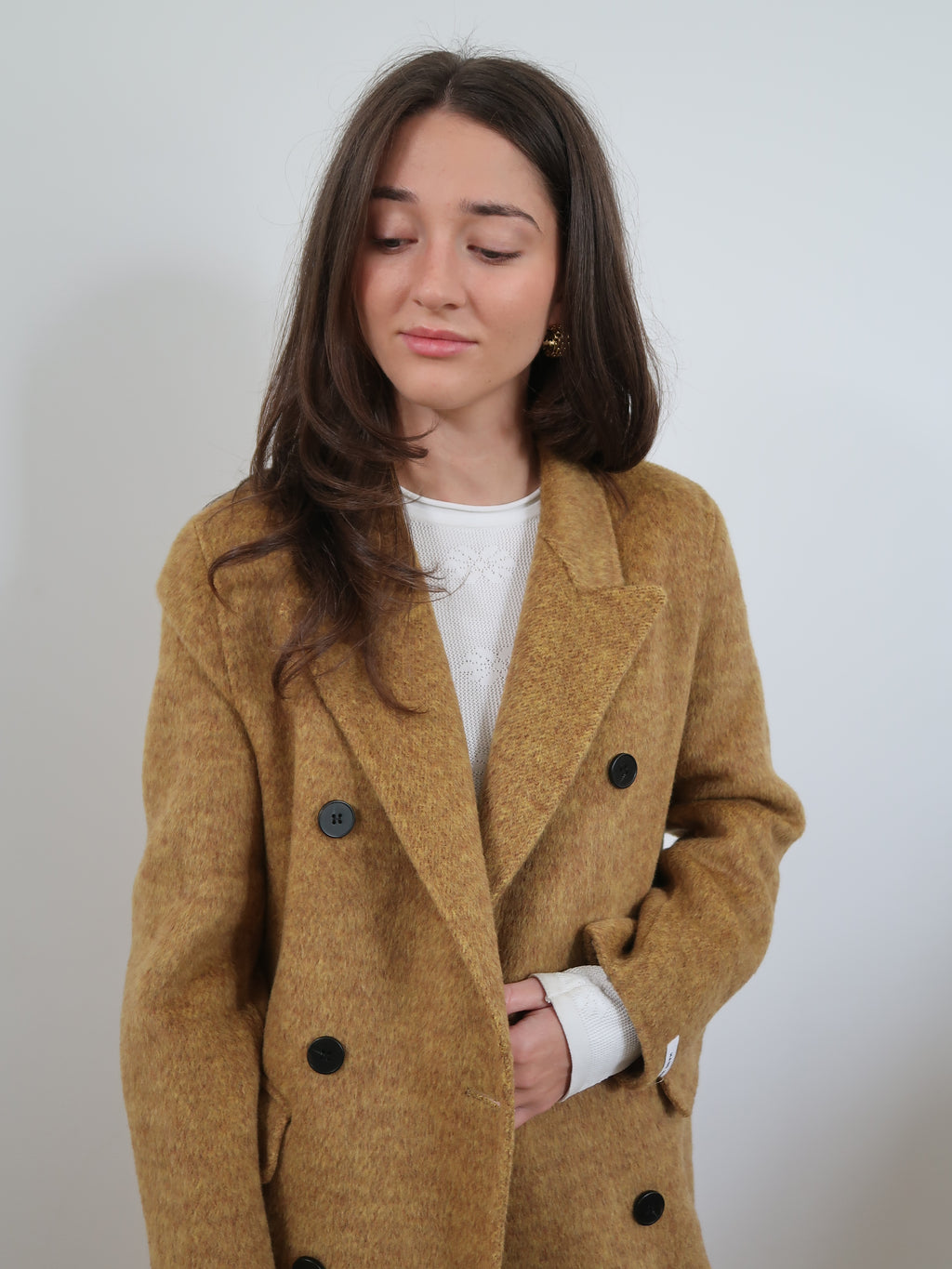 TRENCH COAT - MUSTARD
