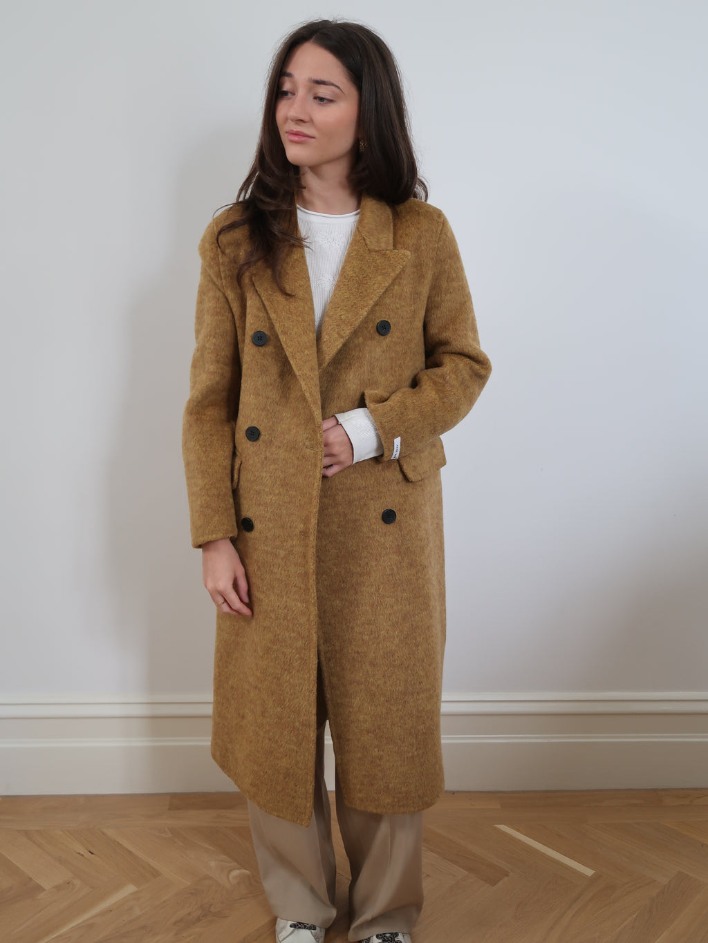 TRENCH COAT - MUSTARD