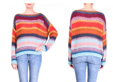 Palme Candy Stripe Jumper - MULTI CLAIR