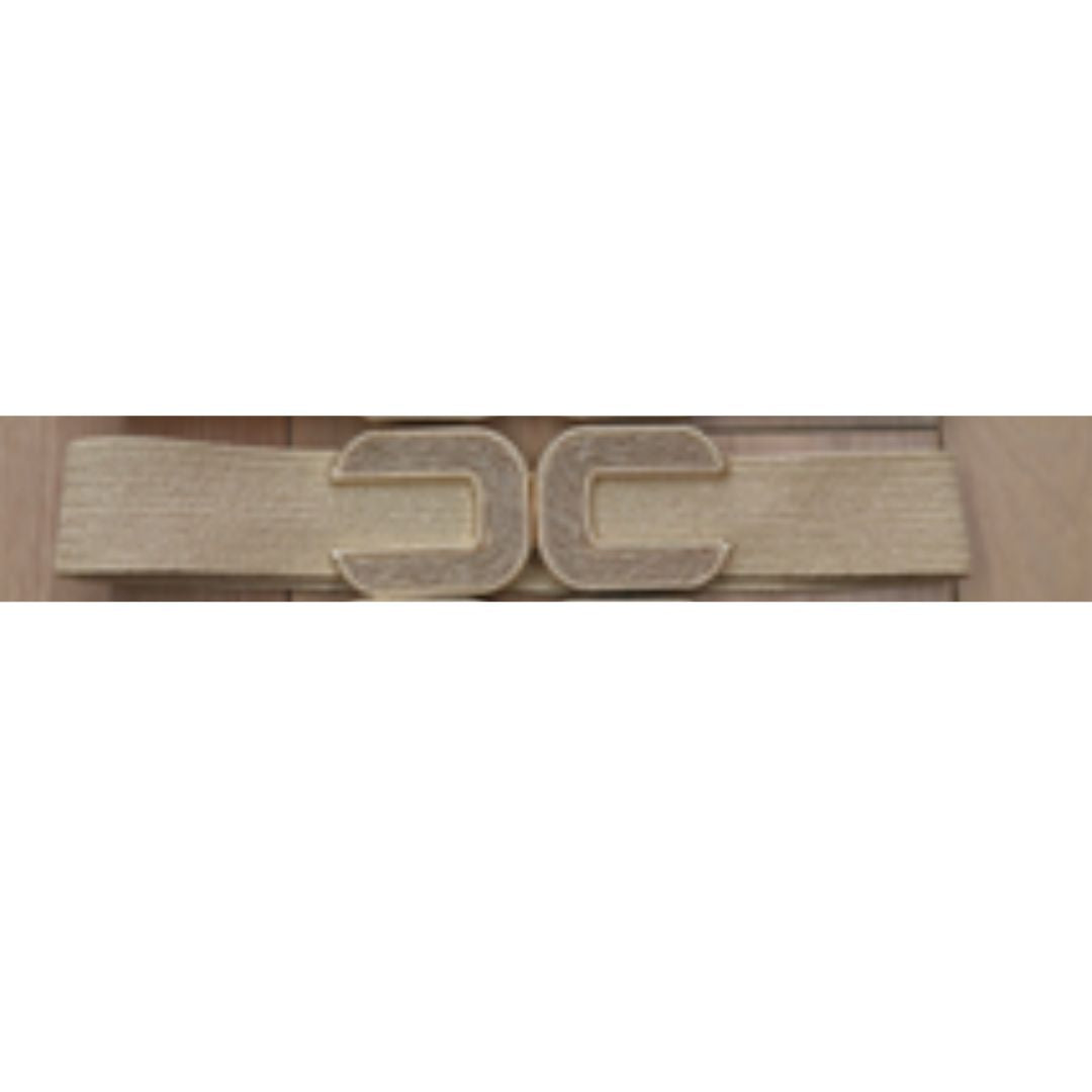 Glitter Stretch Belt with Buckle B024