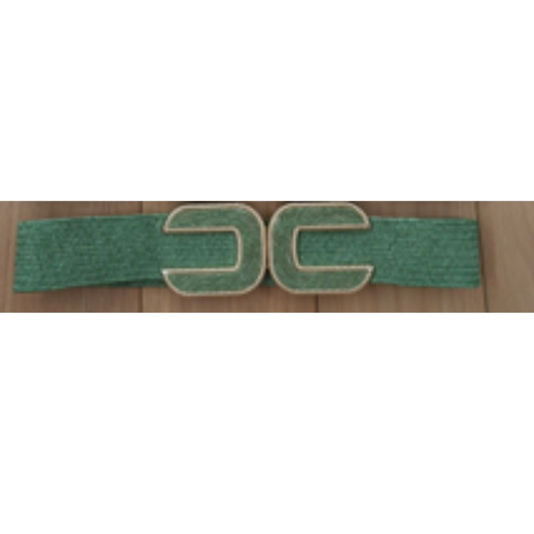 Glitter Stretch Belt with Buckle B024