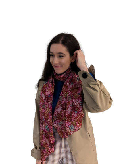 Silk Scarf - WS-1069