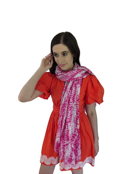 Soft Patterned Scarf 17115