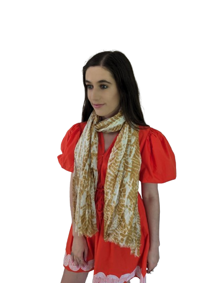 Soft Patterned Scarf 17115