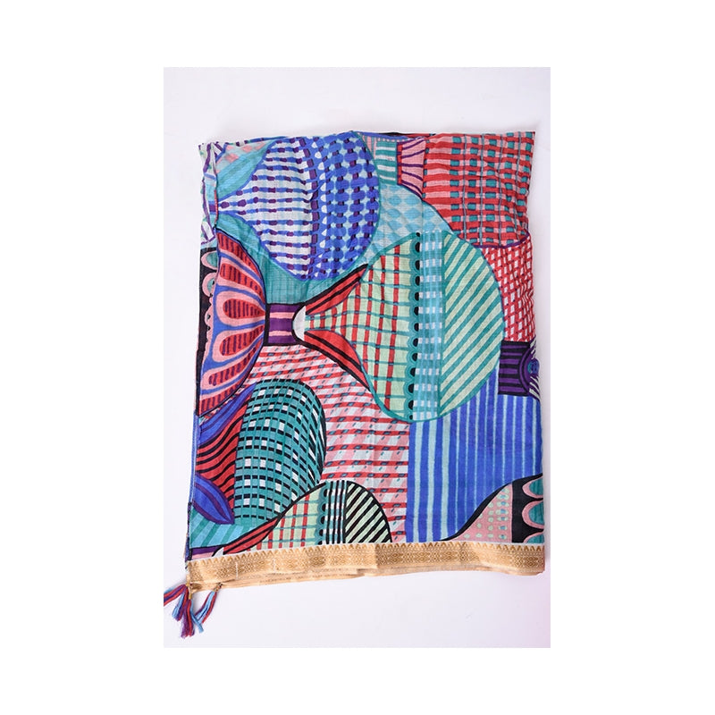 PRE-ORDER Air Ballons Printed Cotton Scarf 68133