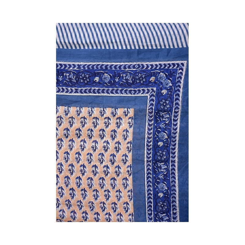 PRE-ORDER Indian Flower Printed Cotton Scarf 68134