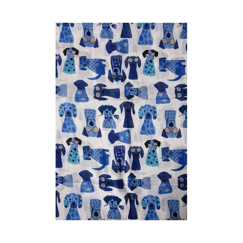 PRE-ORDER Dog Pets Printed Cotton Scarf 67994