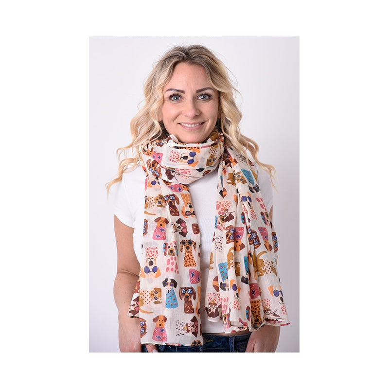 PRE-ORDER Dog Pets Printed Cotton Scarf 67994