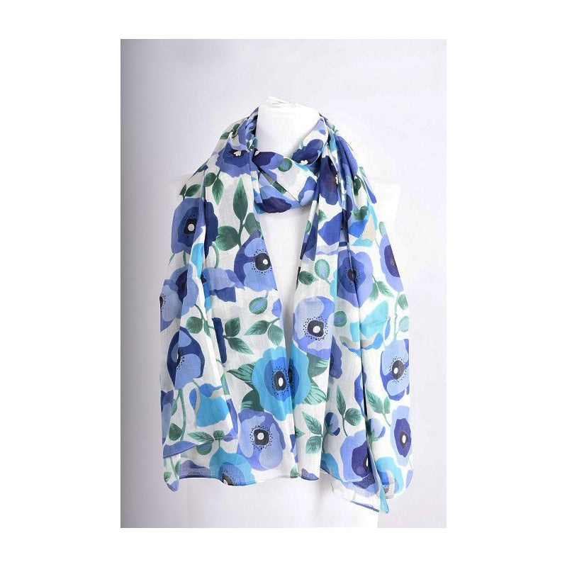 PRE-ORDER Cotton Poppy Scarf 67138