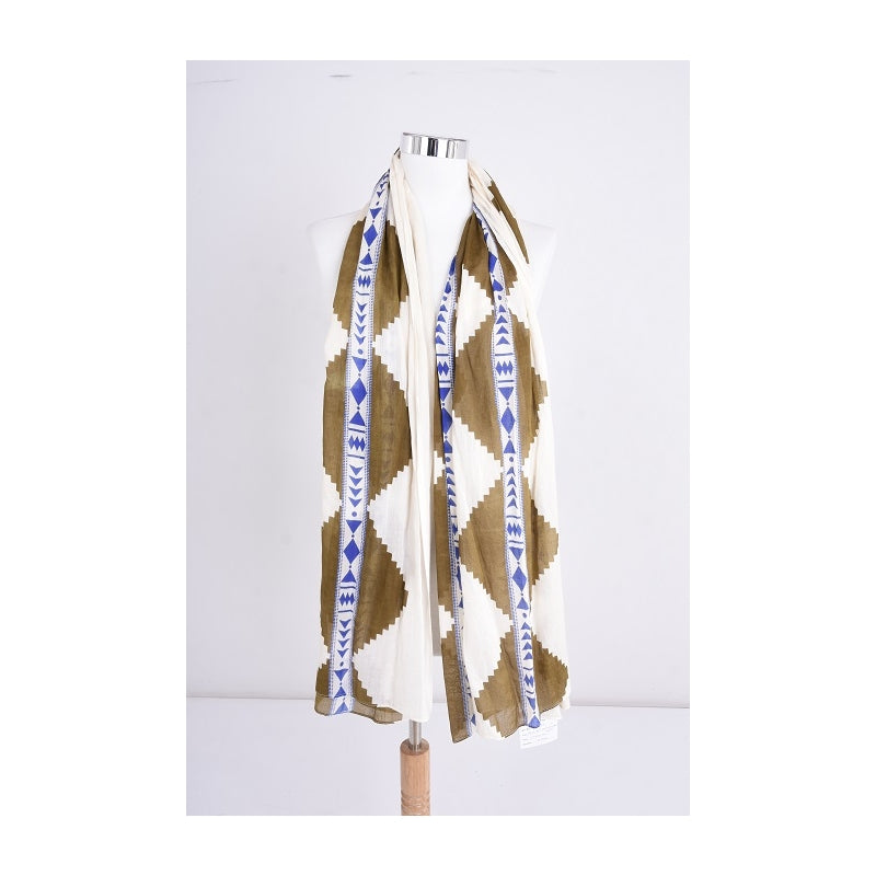 PRE-ORDER Tribal Dye Scarf 67042
