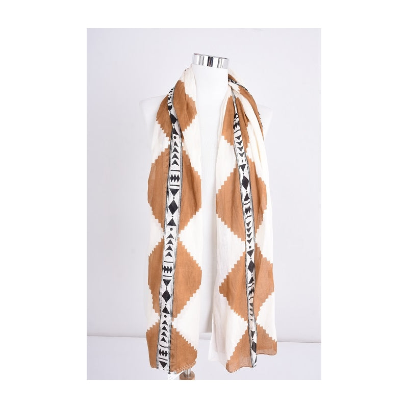 PRE-ORDER Tribal Dye Scarf 67042