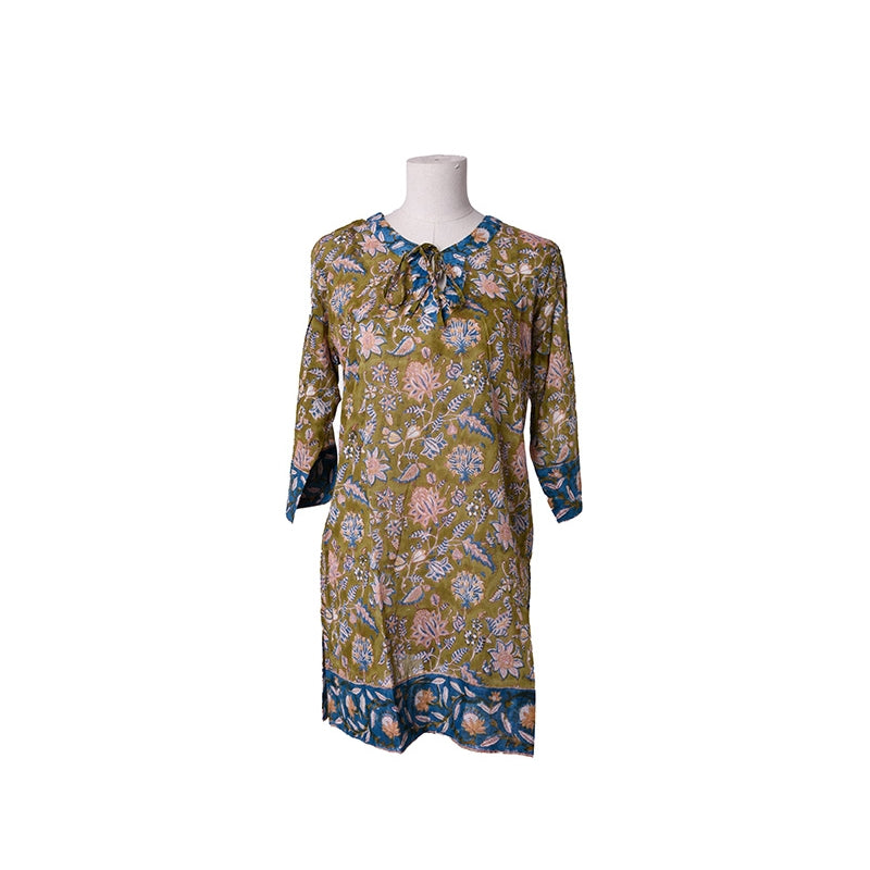 PRE-ORDER Soft and Light Pure Cotton Summer Tunic 67206