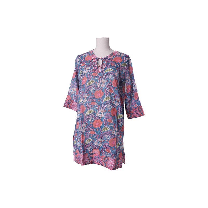 PRE-ORDER Soft and Light Pure Cotton Summer Tunic 67206