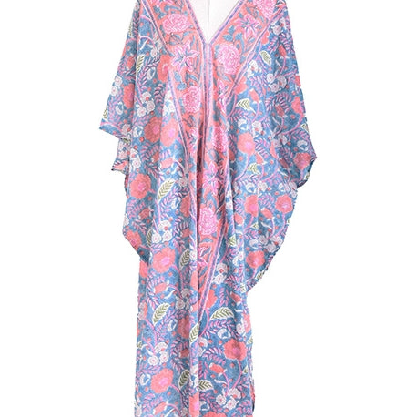 PRE-ORDER Long Cotton Poncho 67211