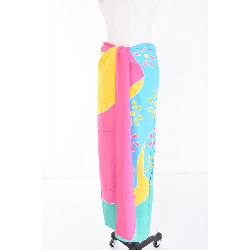 PRE-ORDER - Hand Painted Viscose Sarong 66309