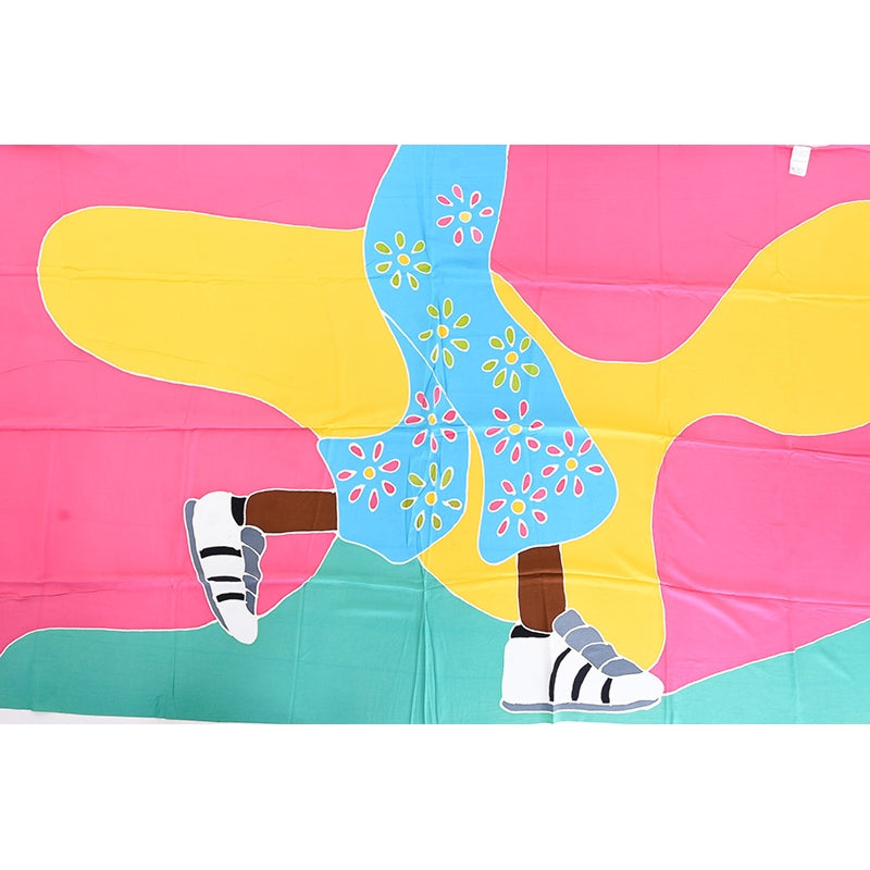 PRE-ORDER - Hand Painted Viscose Sarong 66309