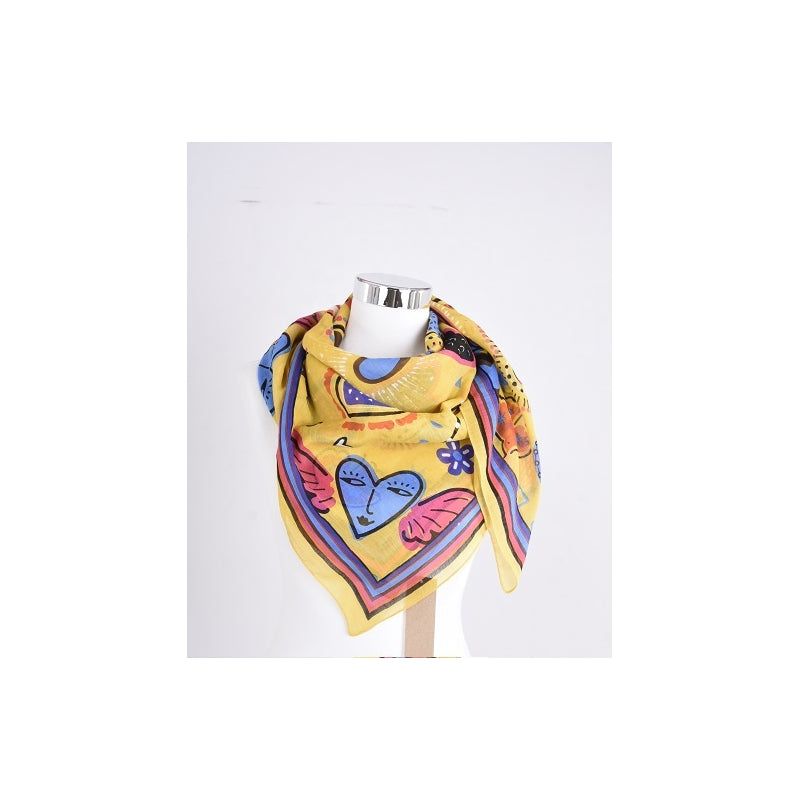 PRE-ORDER Happy Hearts Cotton Scarf 67372