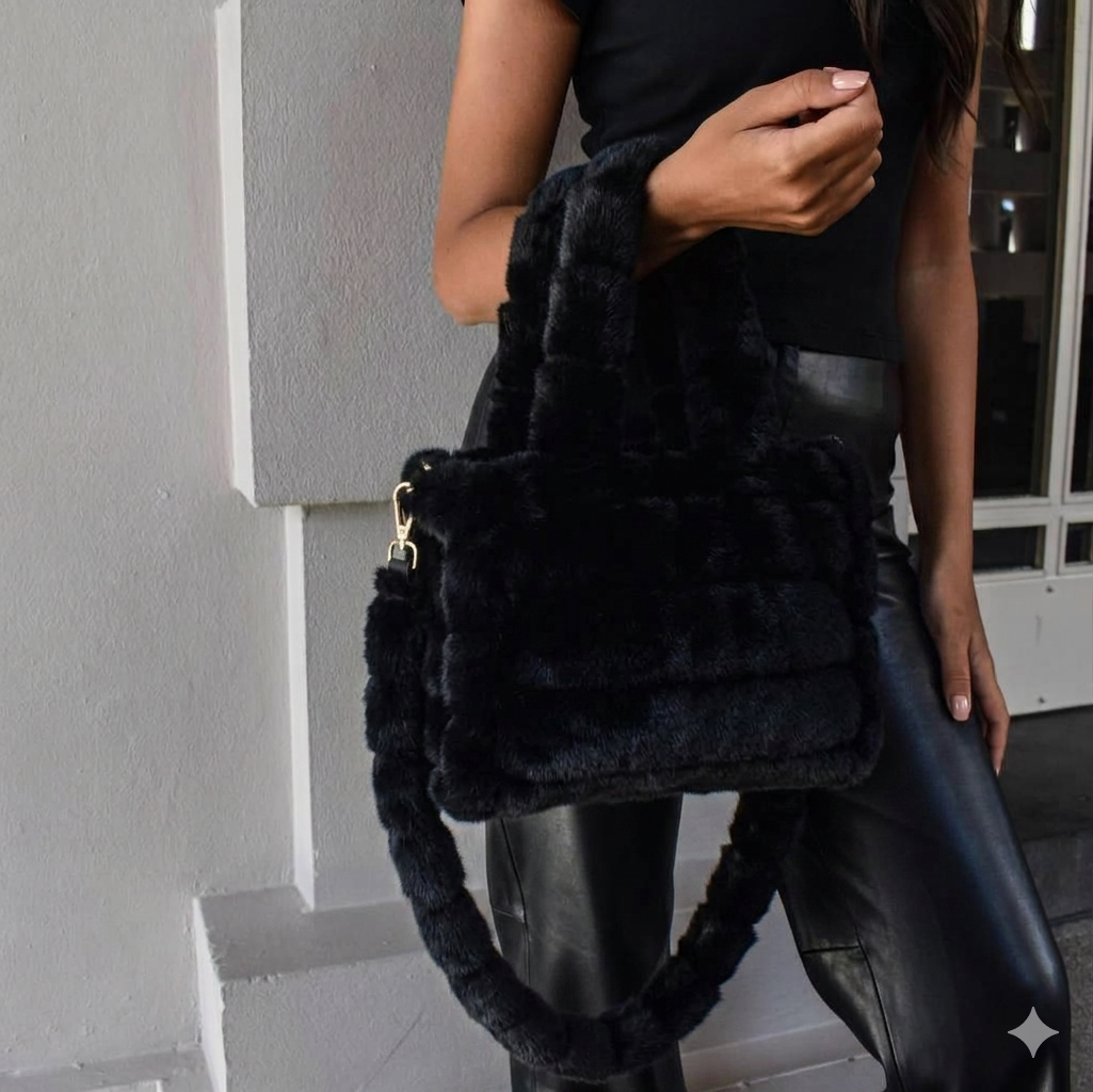 Fluffy Faux Fur Winter Bag Small BG2025