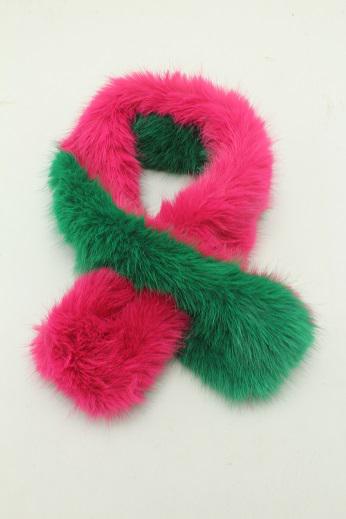 Palme Neck Warmers Faux Fur - 65538