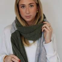 Soft luxury knits - Forest & Grey