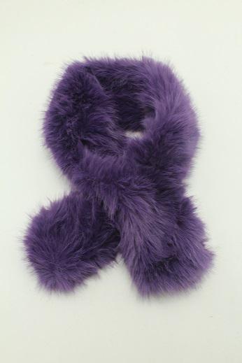 Palme Neck Warmers -  Lilas Fonce