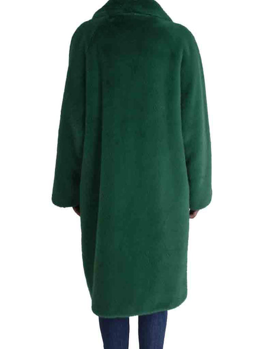 Palme FAUX FUR COAT - Vert