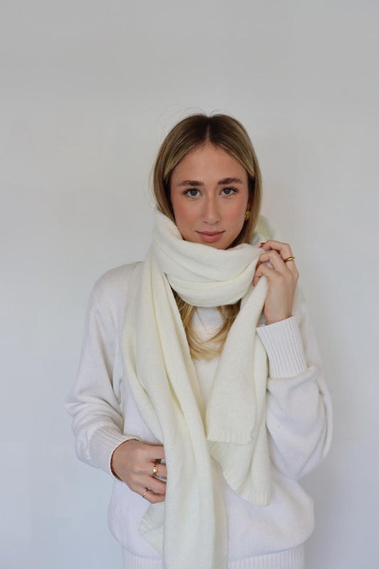 Warm Winter Scarves - Beige