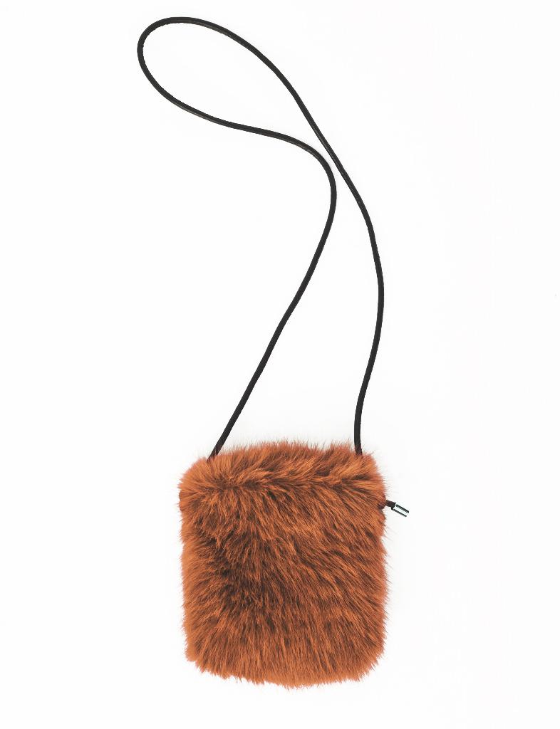 Palme Faux Fur Sling Bag - 65539