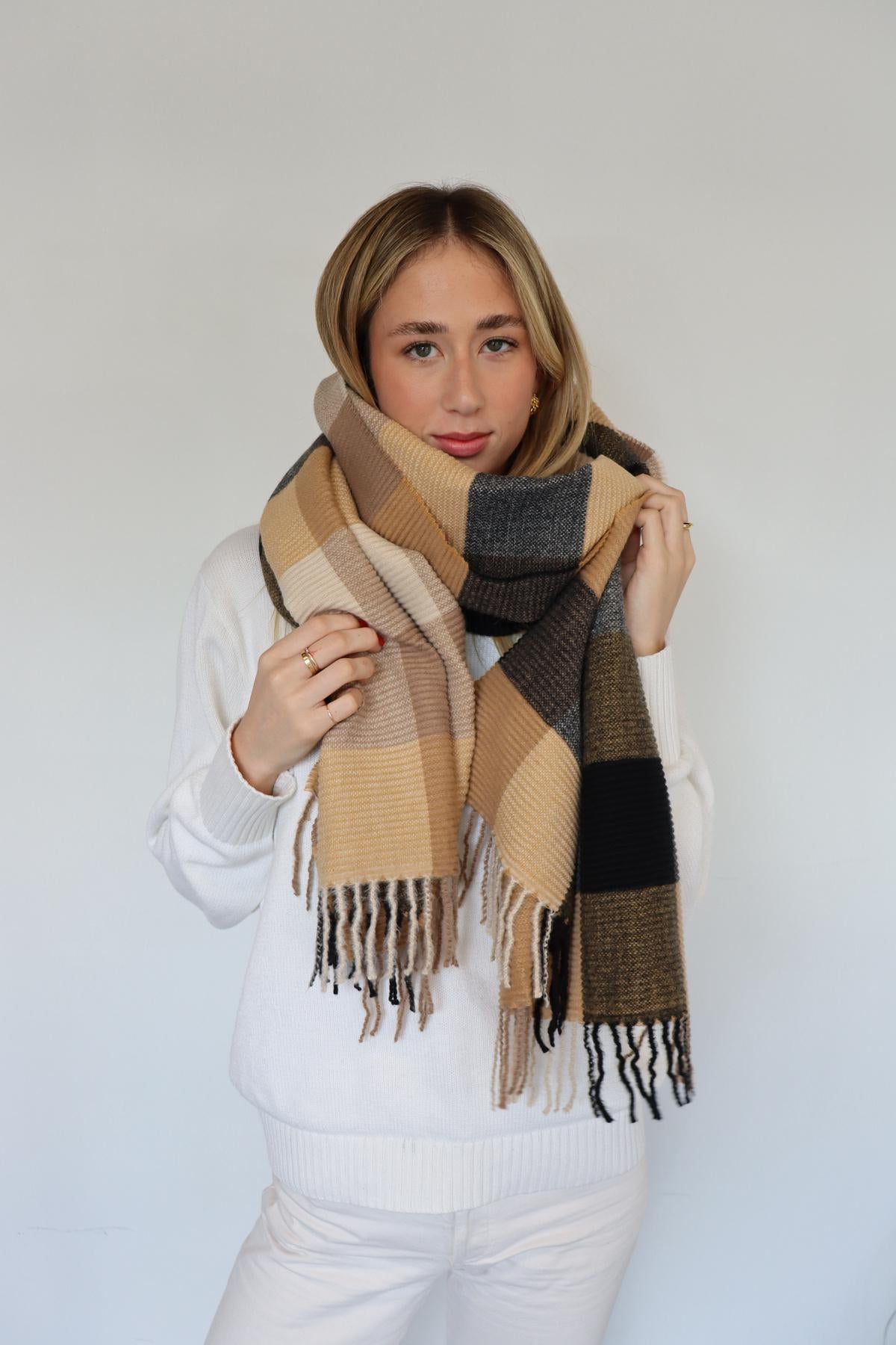 Crinkle Soft Scarf Pattern - 332369