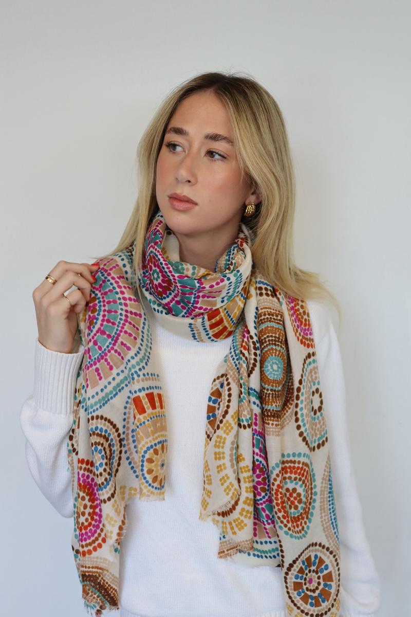 Printed Winter Scarf - 542973