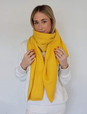 Warm Winter Scarves - Yellow