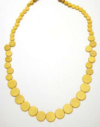Classic Plain Wooden Bead Necklace N6-6316FY