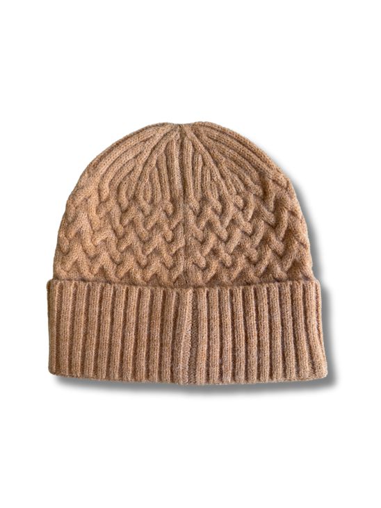Waffle Knit Beanie 7108