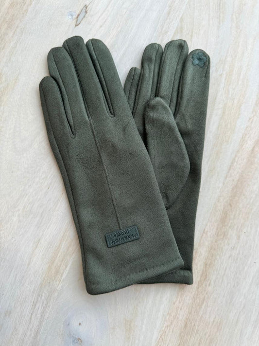 Poly Suede Gloves