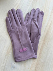 Poly Suede Gloves