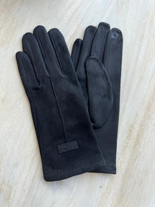 Poly Suede Gloves