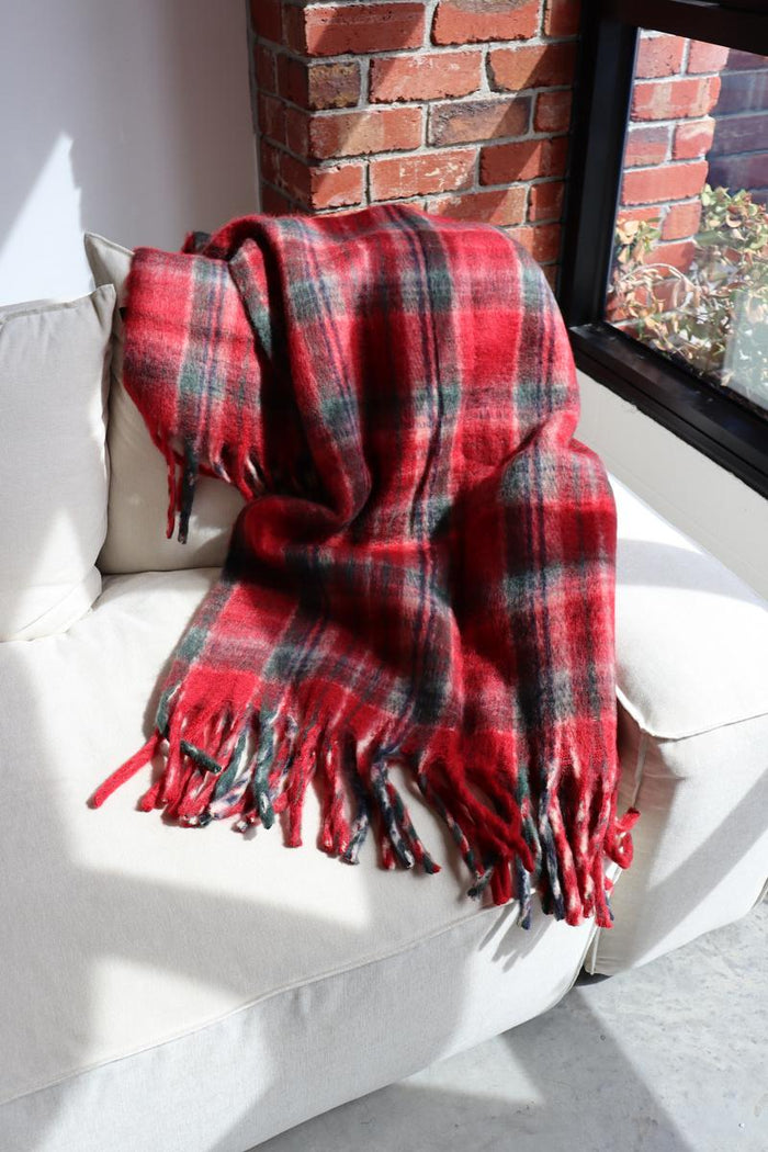 Throw blanket - Red